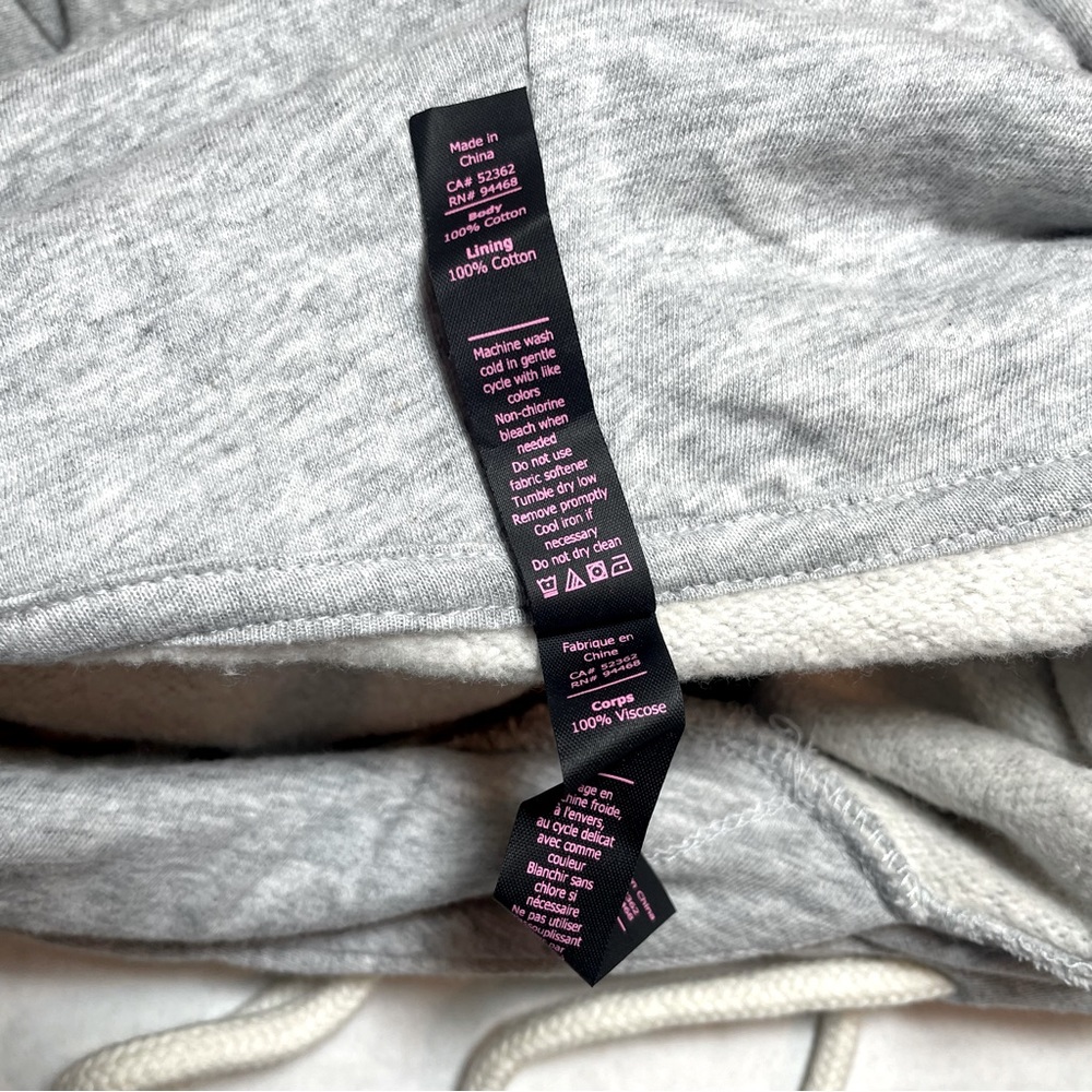 BNWT Betsey Johnson raw hem stylish flare sleeve hoodie size small PRICE FIRM - Picture 10 of 13
